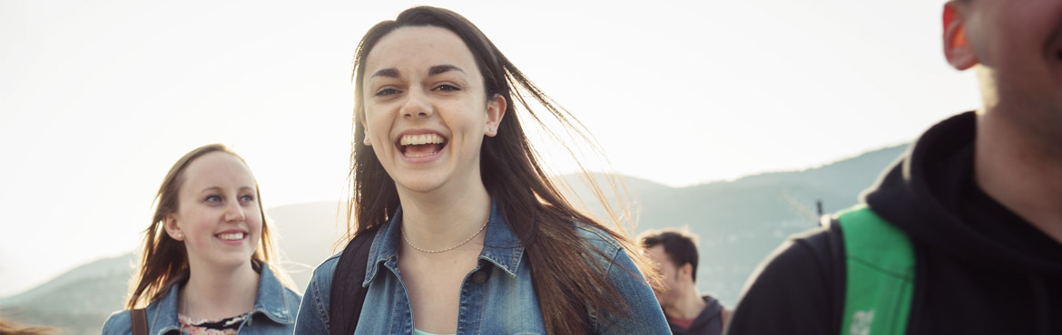 University students in Kelowna