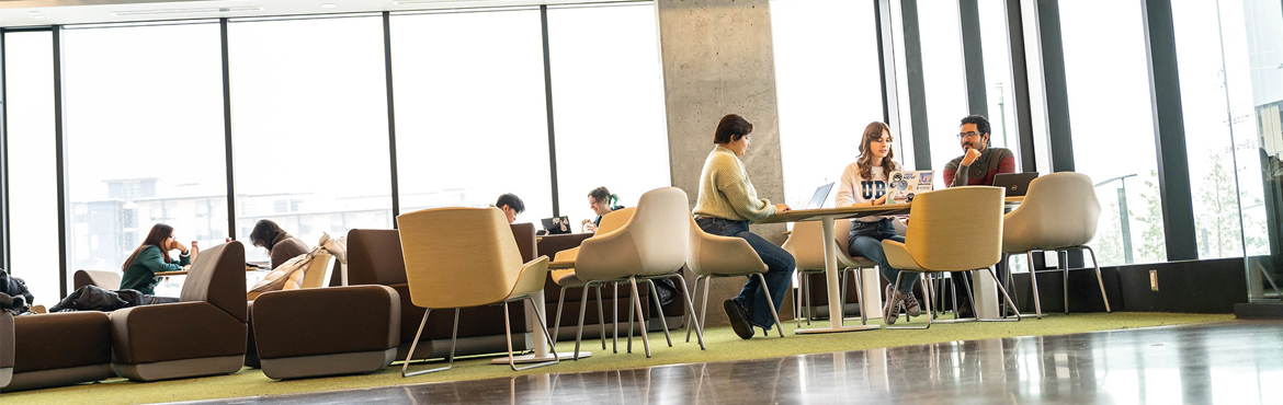 Students Studying in the Nechako Building UBC Okanagan