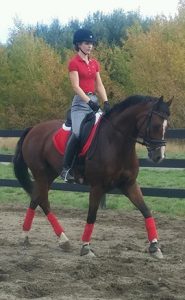 Chemistry grad student Alicia Mercer moved coast to coast with her love for science and equestrian sports